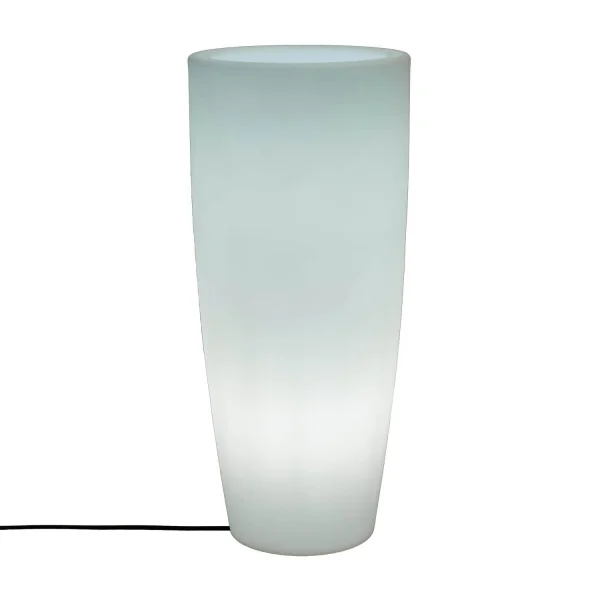 MACETERO BAMBU ESTERNO 90CM LED LUCE CAVO FREDDO