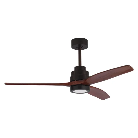 VENTILATORE A SOFFITTO LED KALEO 15W 4000K CAFFÈ 2