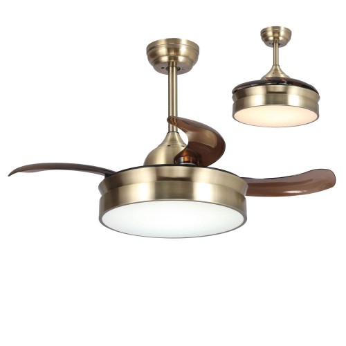 VENTILATORE DA SOFFITTO LED RICHMOND PIEGHEVOLE REGOLABILE