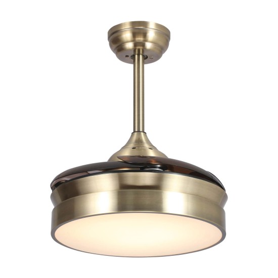 VENTILATORE DA SOFFITTO LED RICHMOND PIEGHEVOLE REGOLABILE 2