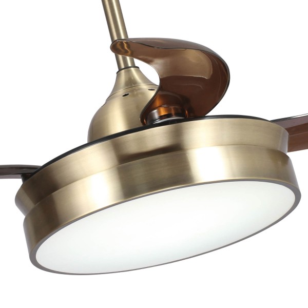 VENTILATORE DA SOFFITTO LED RICHMOND PIEGHEVOLE REGOLABILE