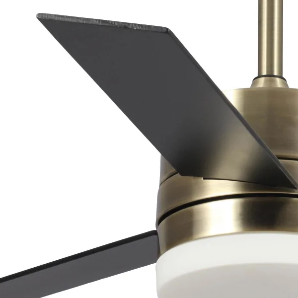 VENTILATORE DA SOFFITTO LED LORENZO 16W PELLE