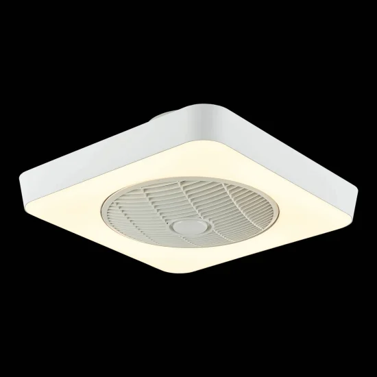 VENTILATORE DA SOFFITTO LED FAN 40 W REGOLABILE WI FI BIANCO TULIPAN 2