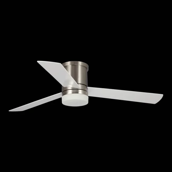 VENTILATORE DA SOFFITTO 18 W REGOLABILE NICHEL SATINATO NAYSA 2