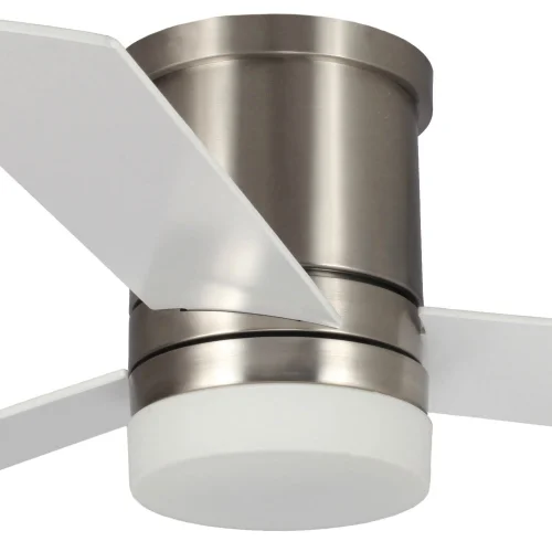 VENTILATORE DA SOFFITTO 18 W REGOLABILE NICHEL SATINATO NAYSA