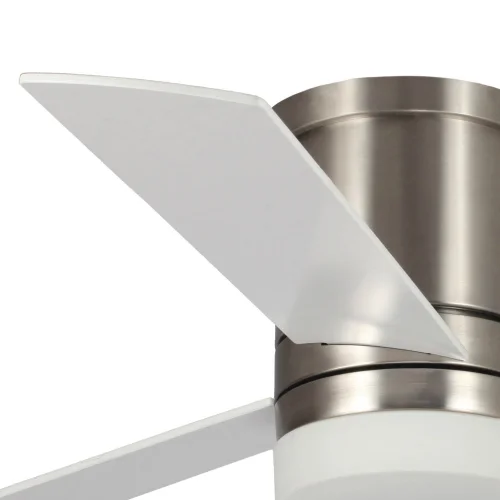 VENTILATORE DA SOFFITTO 18 W REGOLABILE NICHEL SATINATO NAYSA