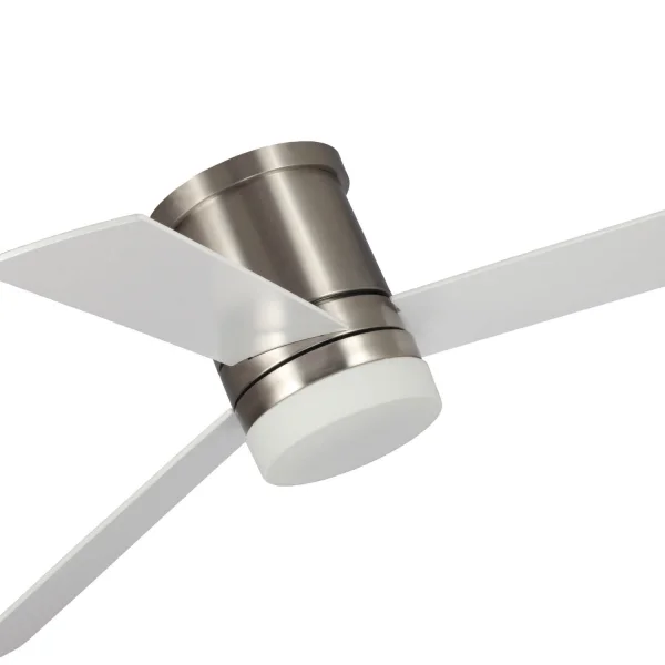 VENTILATORE DA SOFFITTO 18 W REGOLABILE NICHEL SATINATO NAYSA