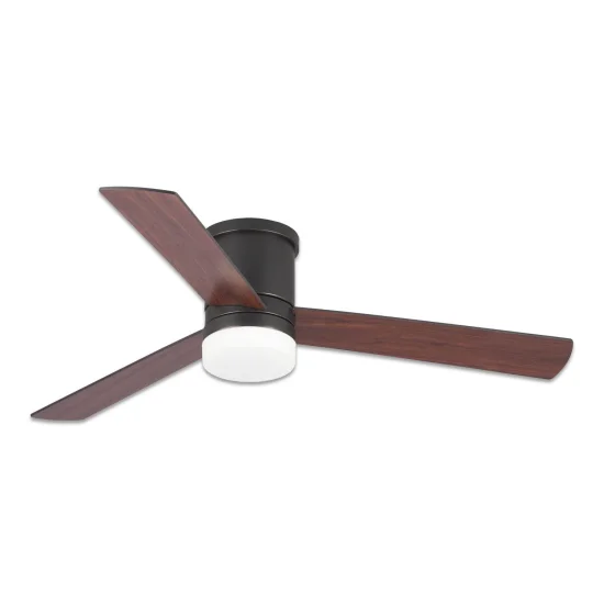 VENTILATORE DA SOFFITTO 18 W REGOLABILE MARRONE NAYSA