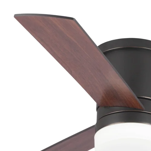 VENTILATORE DA SOFFITTO 18 W REGOLABILE MARRONE NAYSA