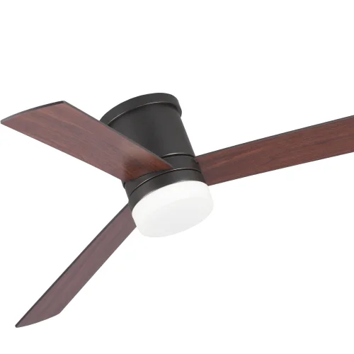 VENTILATORE DA SOFFITTO 18 W REGOLABILE MARRONE NAYSA