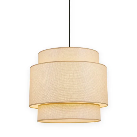 LAMPADA DA SOFFITTO Ø 50 CM x 155 CM RATTAN E27 SAMANTHA 2