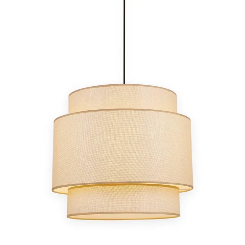 LAMPADA DA SOFFITTO Ø 50 CM x 155 CM RATTAN E27 SAMANTHA