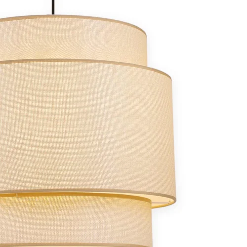 LAMPADA DA SOFFITTO Ø 50 CM x 155 CM RATTAN E27 SAMANTHA