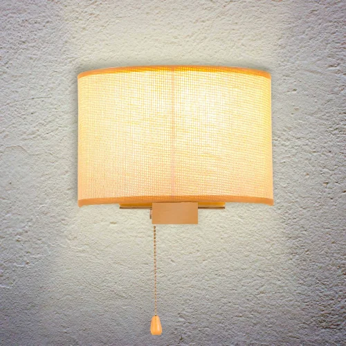 LAMPADA DA PARETE IN RATTAN E27 SAMANTHA