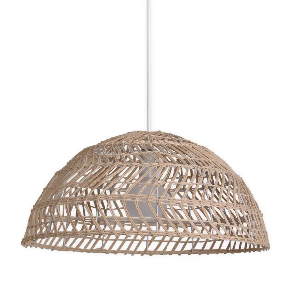 LAMPADA DA SOFFITTO IN RATTAN GRANDE E27 WIKOLIA