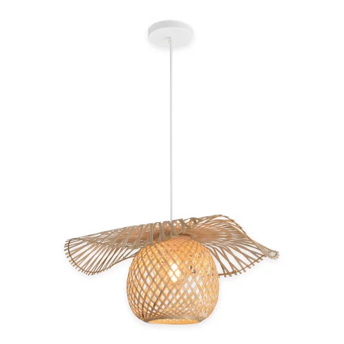 LÁMPARA DE TECHO BAMBÚ PEQUEÑA E27 NALANI