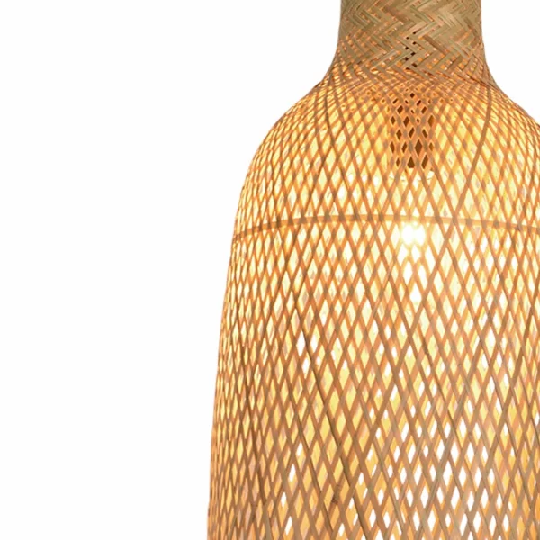 LÁMPARA DE TECHO BAMBÚ PEQUEÑA E27 IKAIA