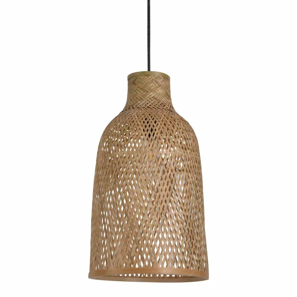 LÁMPARA DE TECHO BAMBÚ PEQUEÑA E27 IKAIA