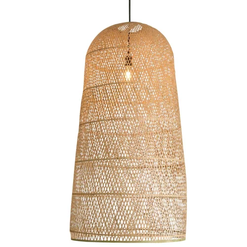 LÁMPARA DE TECHO BAMBÚ GRANDE E27 MOANA