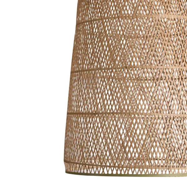 LÁMPARA DE TECHO BAMBÚ GRANDE E27 MOANA