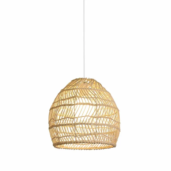 LÁMPARA DE TECHO RATTAN PEQUEÑA E27 INOA