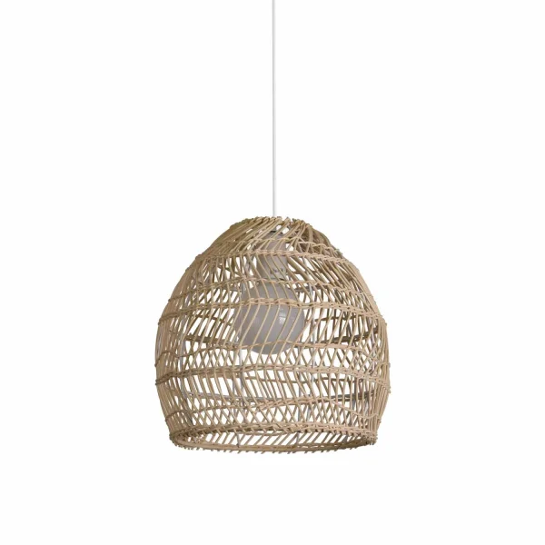 LÁMPARA DE TECHO RATTAN PEQUEÑA E27 INOA