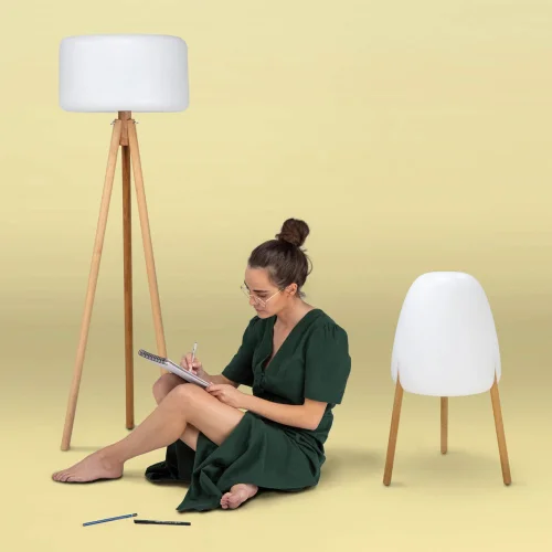 LÁMPARA DE PIE EXTERIOR & INTERIOR CHLOE 140 CM IP65