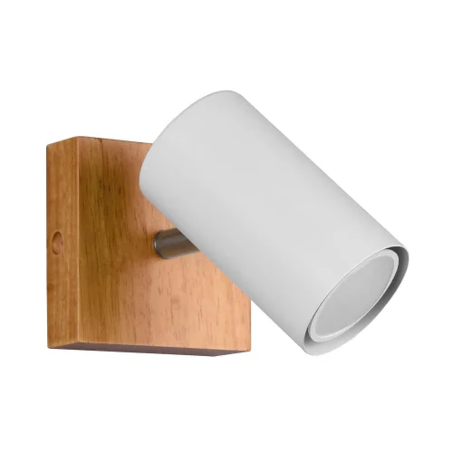 SPOT GRAFTON 1 LUCE MARRONE CHIARO BIANCO