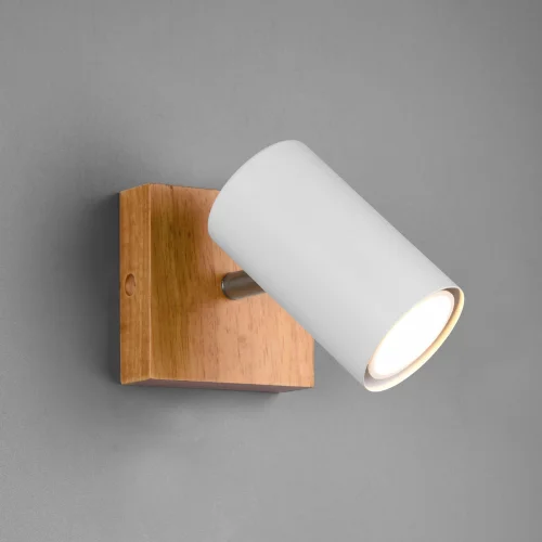 SPOT GRAFTON 1 LUCE MARRONE CHIARO BIANCO