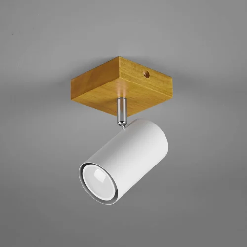 SPOT GRAFTON 1 LUCE MARRONE CHIARO BIANCO SPOT GRAFTON 1 LUCE MARRONE CHIARO BIANCO