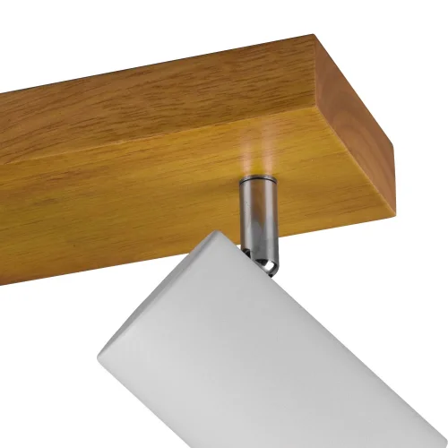 SPOT GRAFTON 2 LUCI MARRONE CHIARO BIANCO