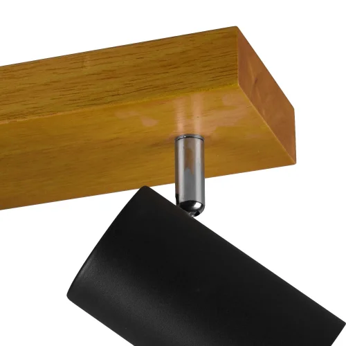 SPOT GRAFTON 2 LUCI MARRONE CHIARO NERO