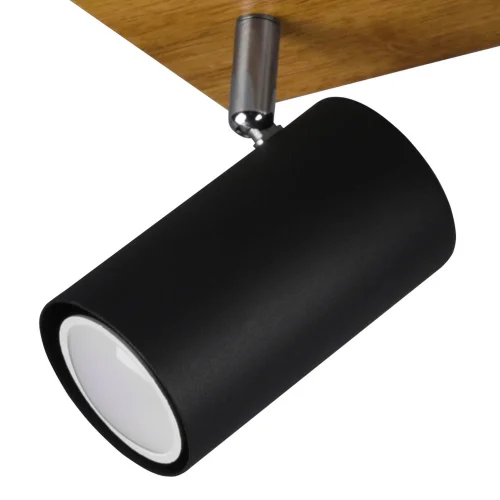 FOCO GRAFTON DE 3 LUCES MARRÓN CLARO NEGRO FOCO GRAFTON DE 3 LUCES MARRÓN CLARO NEGRO