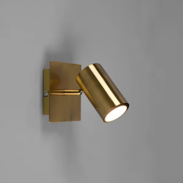 FOCO GRAFTON 1 LUZ LATÓN ANTIGUO