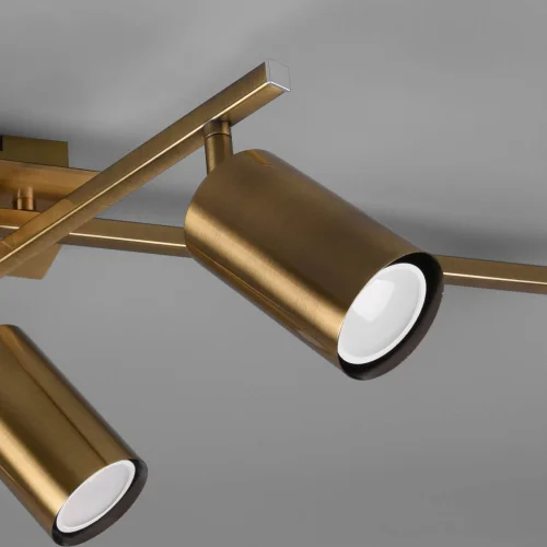 PLAFÓN DE TECHO GRAFTON LATÓN ANTIGUO