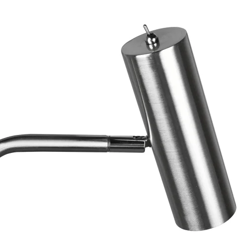 LÁMPARA DE PIE GRAFTON NÍQUEL MATE