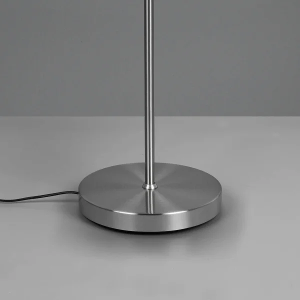 LÁMPARA DE PIE GRAFTON NÍQUEL MATE