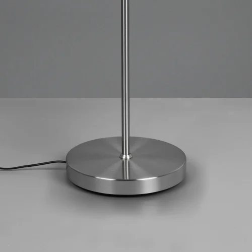 LÁMPARA DE PIE GRAFTON NÍQUEL MATE