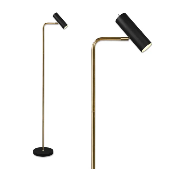 LÁMPARA DE PIE GRAFTON BRONCE MATE 2