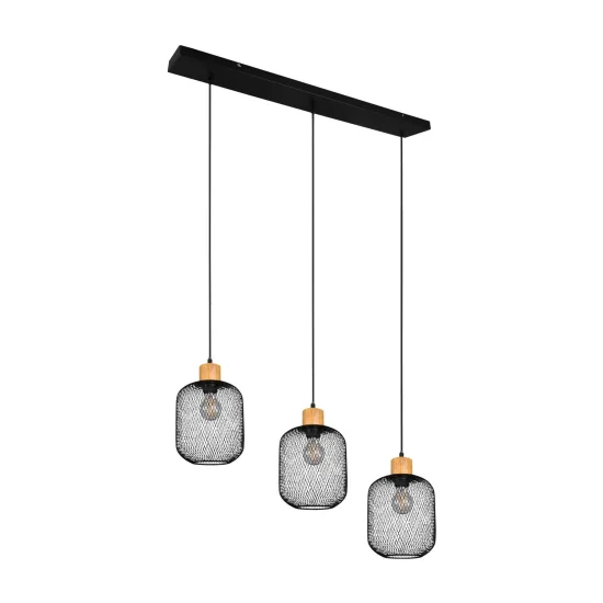 LÁMPARA DE TECHO 3 LUCES E27 BECCA 2