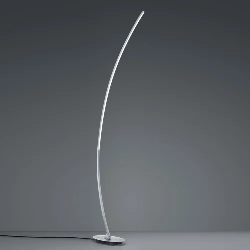 LAMPADA DA TERRA LED THEODOR 11W 3000K ALLUMINIO LUCIDATO