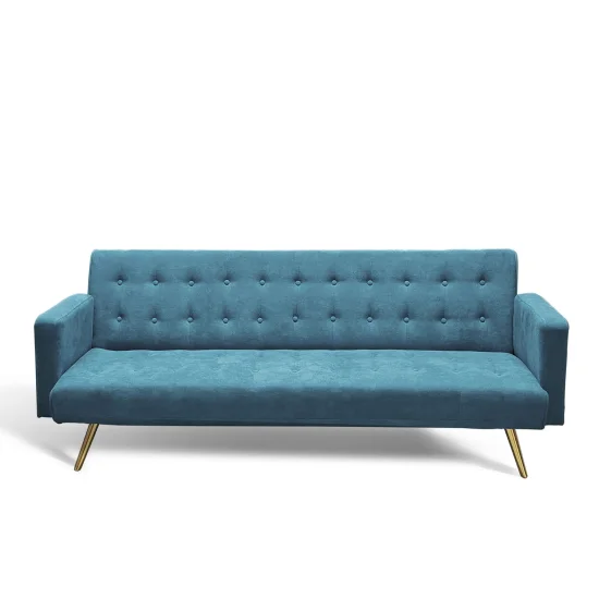 DIVANO LETTO BLU GINEBRA