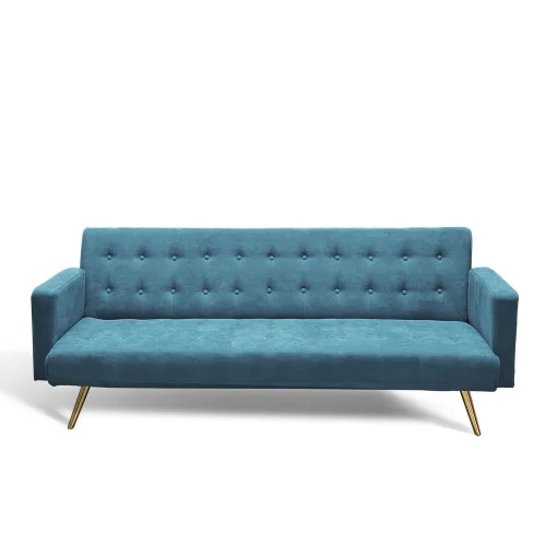 DIVANO LETTO BLU GINEBRA