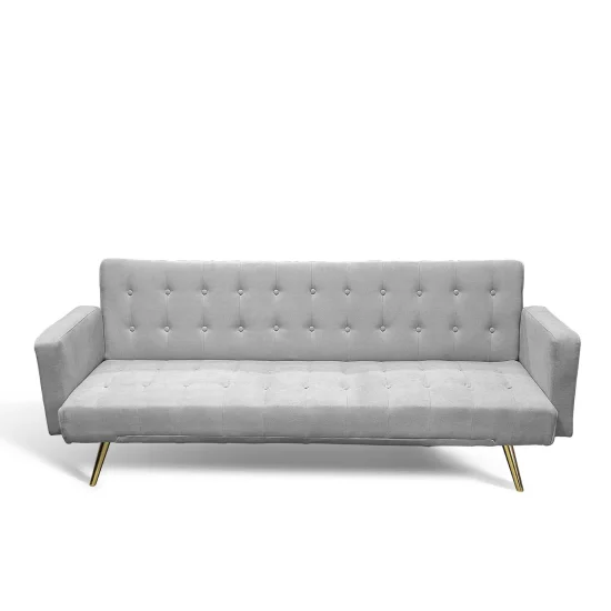 SOFÁ CAMA GRIS CLARO GINEBRA
