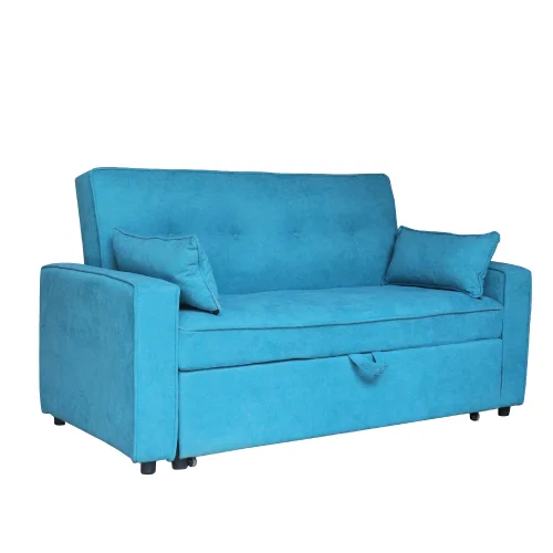 SOFÁ CAMA AZUL LEXIE
