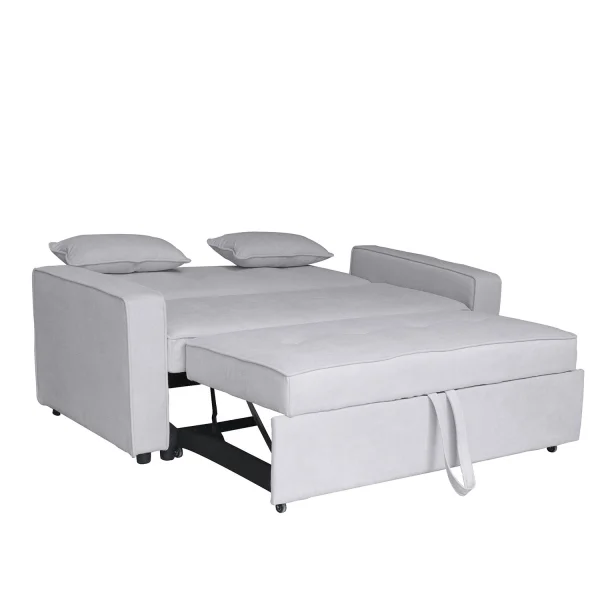 SOFÁ CAMA GRIS CLARO LEXIE