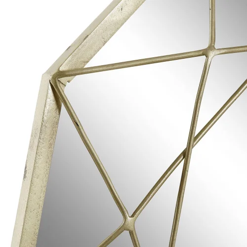 SPECCHIO IN FERRO DORATO OPACO IZAN