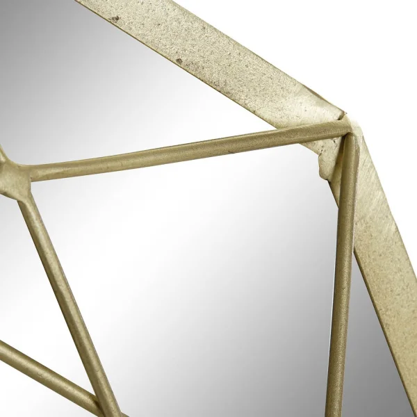 SPECCHIO IN FERRO DORATO OPACO IZAN