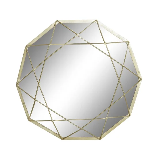 SPECCHIO IN FERRO DORATO OPACO IZAN