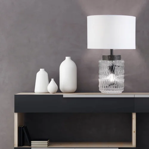 LAMPADA DA TAVOLO IN CRISTALLO E27 ERIKSSON